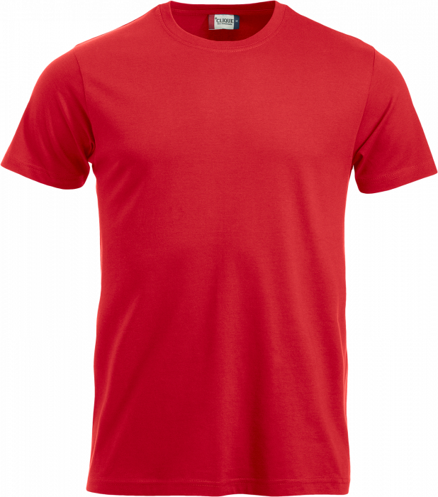 Clique - Classic Cotton Tee - Rot