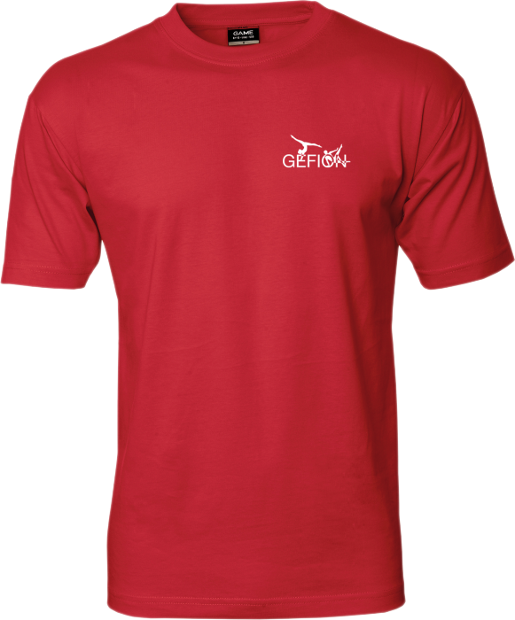 ID - Gefion T-Shirt - Czerwony