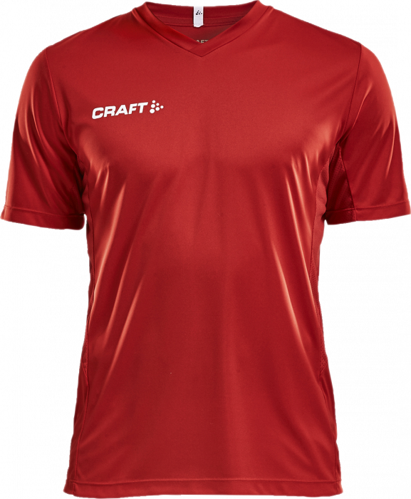 Craft - Squad Solid Go Jersey Junior - Röd