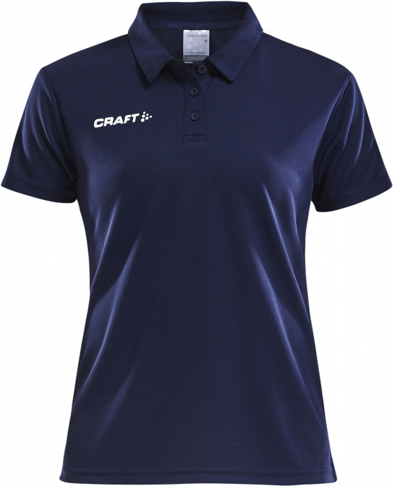 Craft - Progress Polo Pique Women - Bleu marine & blanc