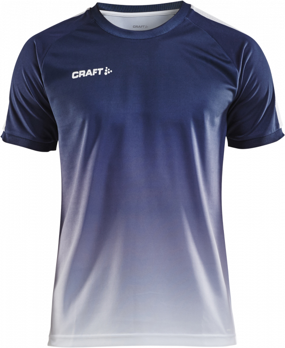 Craft - Pro Control Fade Jersey Youth - Azul-marinho & branco