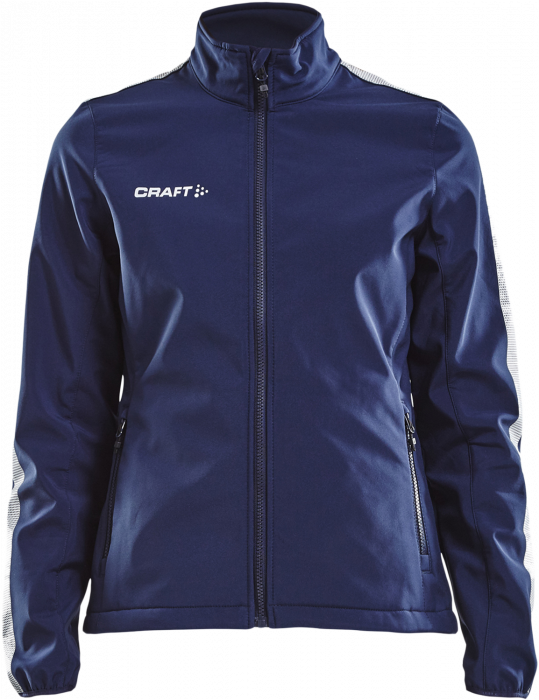 Craft Pro Control Softshell Jacket Women › Navy blue & white › Colors › Jackets