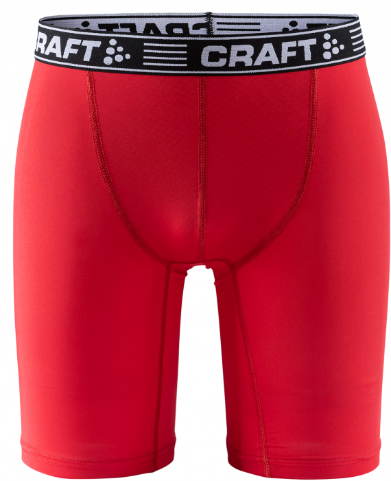Craft - Pro Control 9" Boxer Tights Youth - Rosso & nero