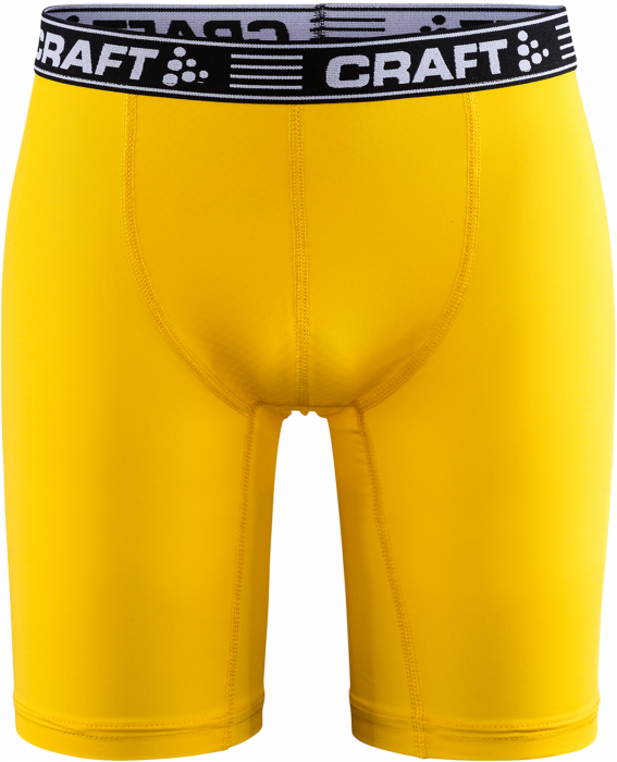 Craft - Pro Control 9" Boxer Tights Youth - Jaune & noir
