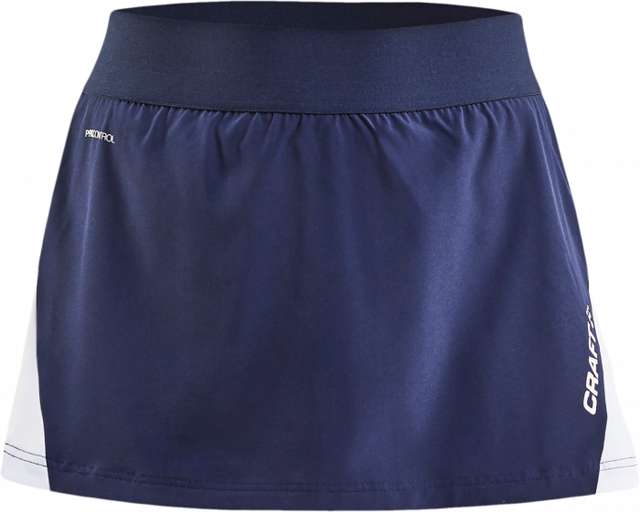 Craft - Pro Control Impact Tennis Skirt - Marineblauw & wit