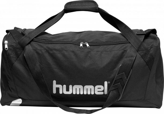 Hummel - Sports Bag Large - Svart & vit