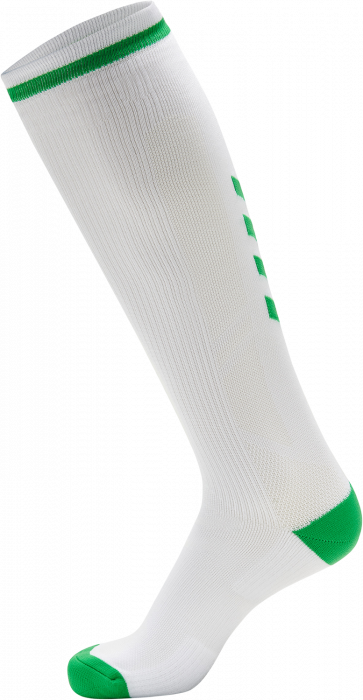 Elite Indoor sock long White & jasmine green (204044) › 13 Colors