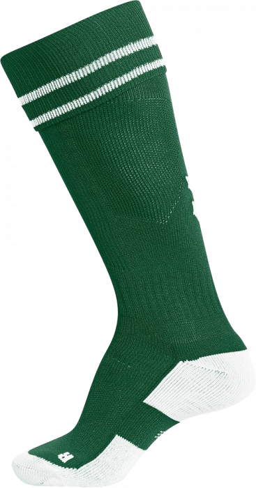Hummel - Element Football Sock - Green & white