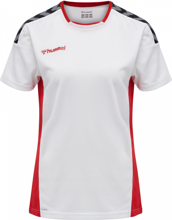 Hummel Authentic jersey women › White red (204921) › 10 Colors