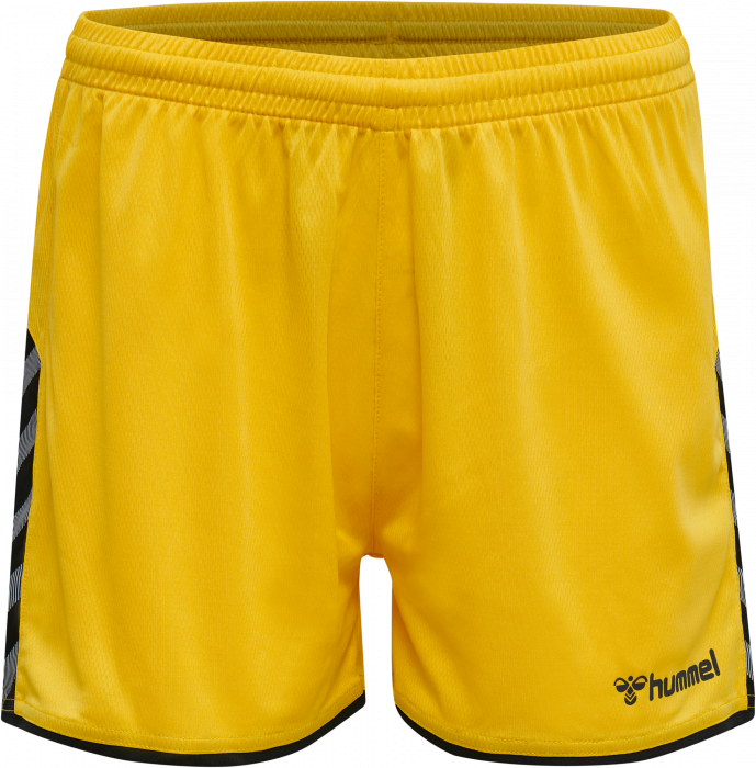 Authentic Dame › Sports Yellow & sort › 11 Farver › Shorts