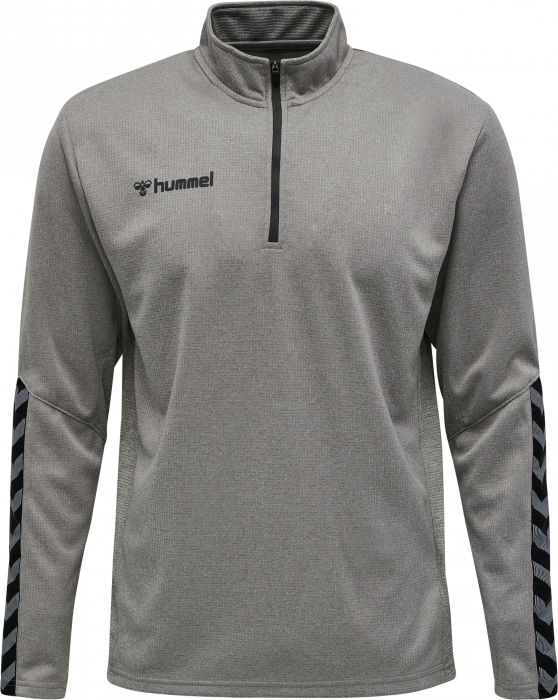 Hummel half-zip sweatshirt › Grey Melange (204927) › Colors