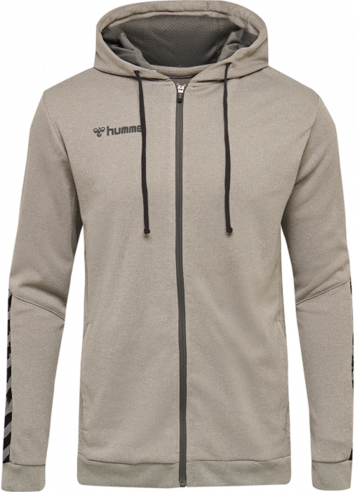 vidnesbyrd at retfærdiggøre Frosset Hummel Authentic Poly zip hoodie › Grey Melange (204937) › 5 Colors ›  Hoodies & sweatshirts by Hummel