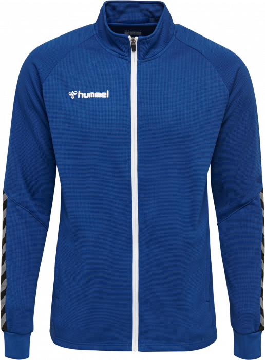 slogan Udvej Jeg har erkendt det Hummel Authentic poly zip jacket › True Blue & white (205366) › 4 Colors ›  Clothing › Futsal