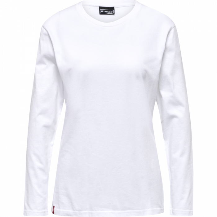 Hummel - Heavy Langærmet T-Shirt Dame - White