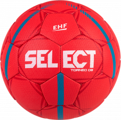 Ballon de Handball Select Mundo Ball turquoise rouge T3 