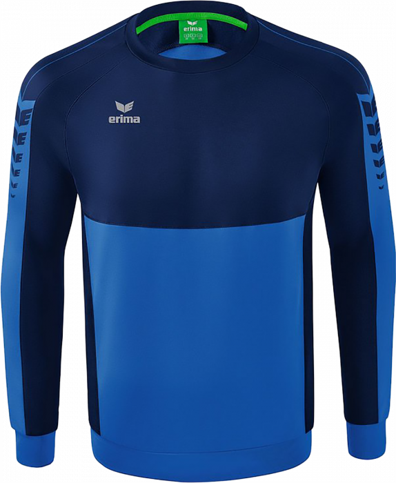 Erima - Six Wings Sweatshirt - Marine & blauw