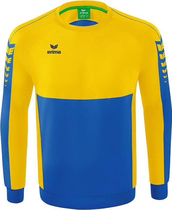 Erima - Six Wings Sweatshirt - Yellow & blau