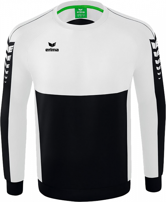 Erima - Six Wings Sweatshirt - White & black