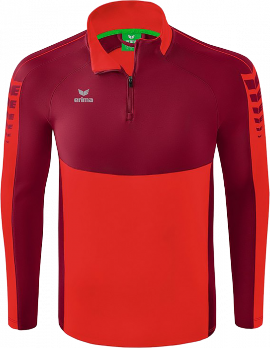Erima - Six Wings Training Top - Bordeaux & red