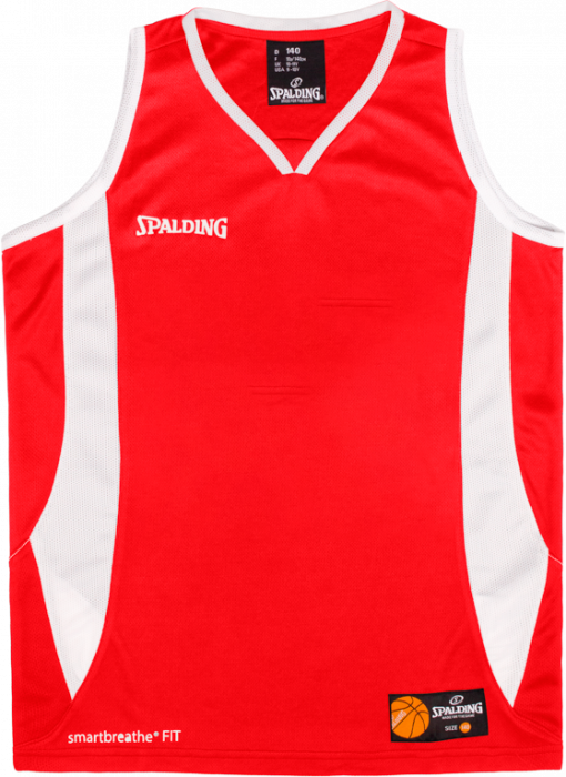 Spalding - Jam Tank Top - Red & white