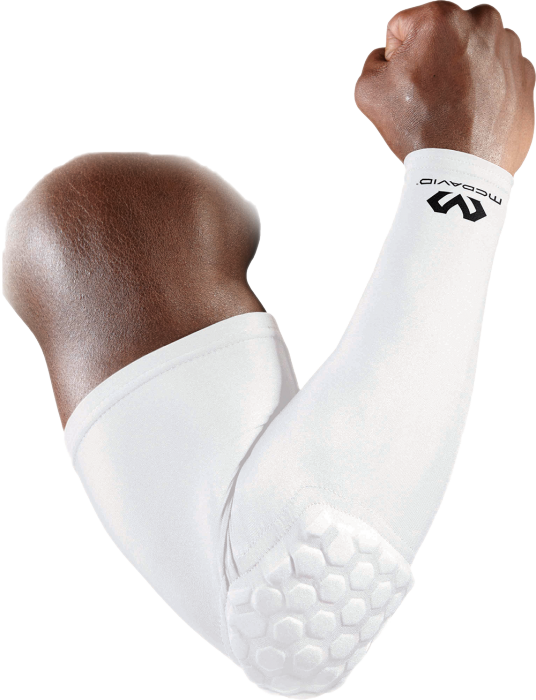 McDavid Hex Shooter Arm Sleeve › White (6500R-WH) › 4 Colors