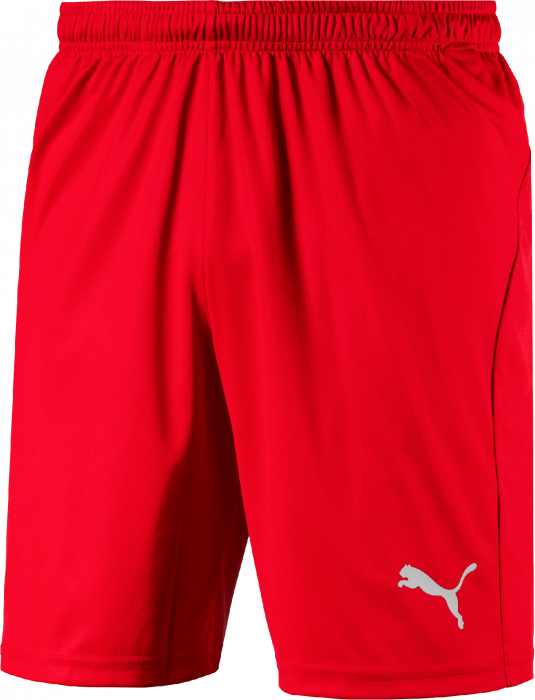 puma shorts red