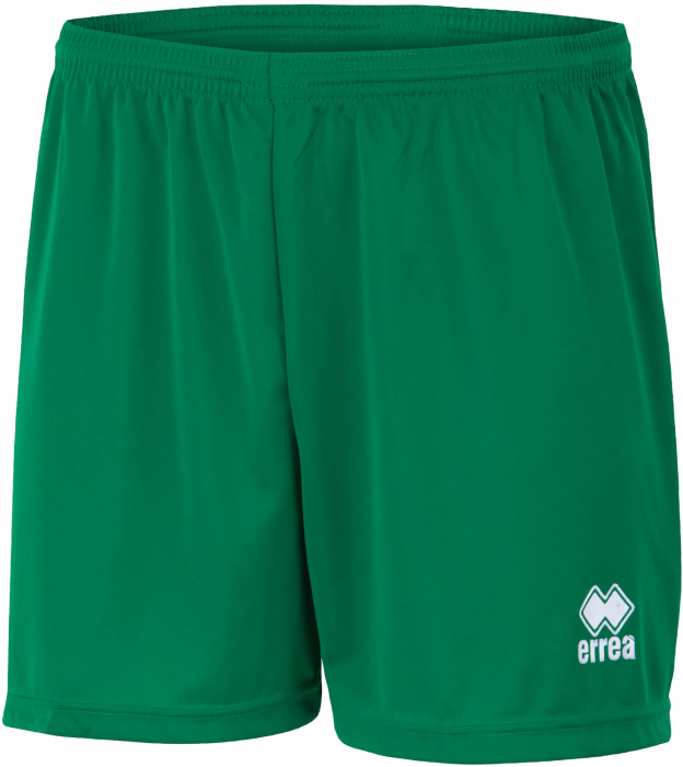 Errea - New Skin Shorts - Verde & blanco