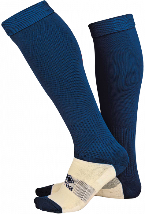 Errea - Football Socks - Navy Blue & branco