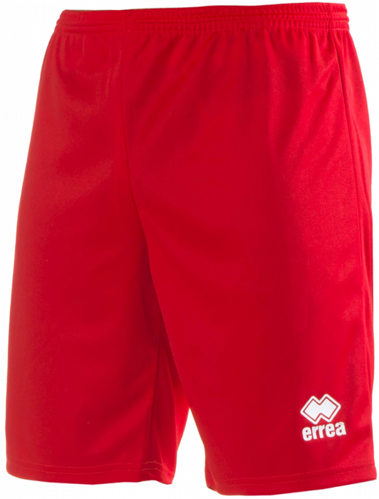 Errea - Maxi Skin Basketball Shorts - Rood & wit