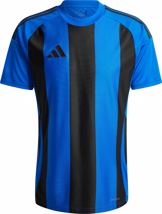 Adidas - Striped 24 Player Jersey - Koninklijk blauw & zwart