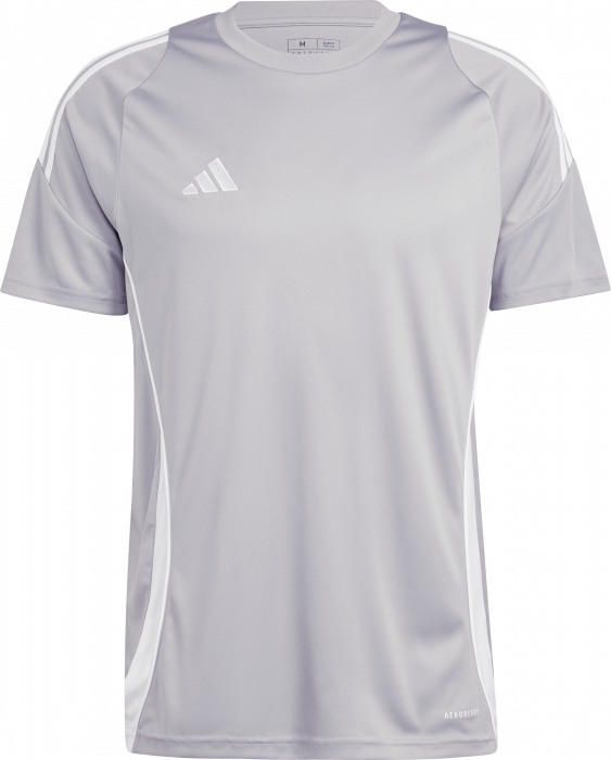 Adidas - Tiro 24 Player Jersey - Light Grey & weiß