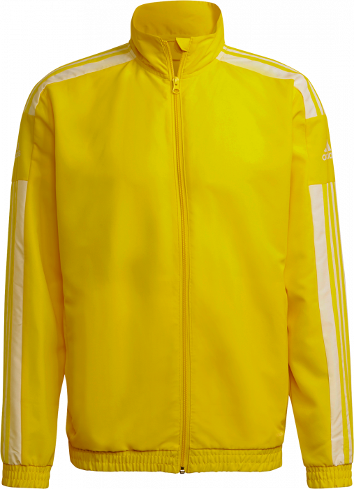 Adidas - Squadra 21 Presentation Jacket - Amarillo & blanco
