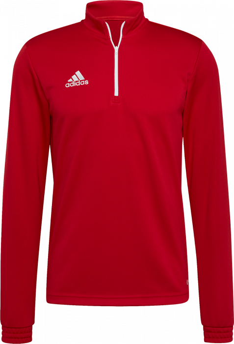 Entrada træning top with half zip › Power red 2 & white (H57556) › 10 Colors