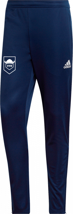Adidas - Ffb Træningsbukser - Navy blue 2 & hvid