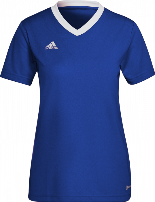 Adidas - Entrada 22 Spillertrøje Dame - Royal blue & hvid