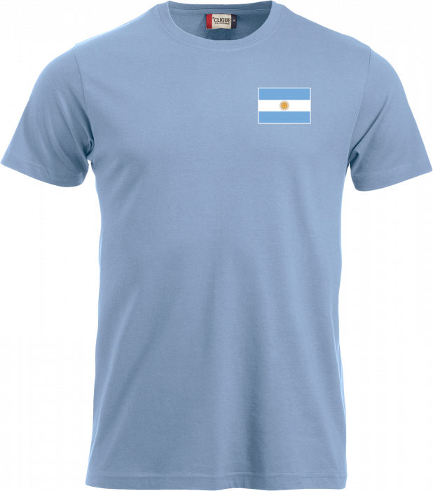Clique - Lande T-Shirt - Argentina - Lyseblå