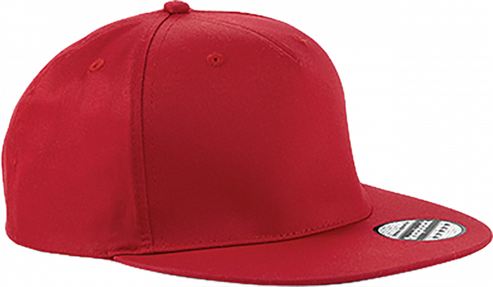 Beechfield - Cap With Snap Back - Red