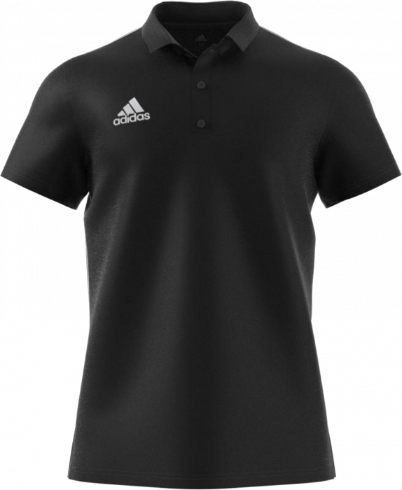 Adidas core 18 polo shirt › Black 