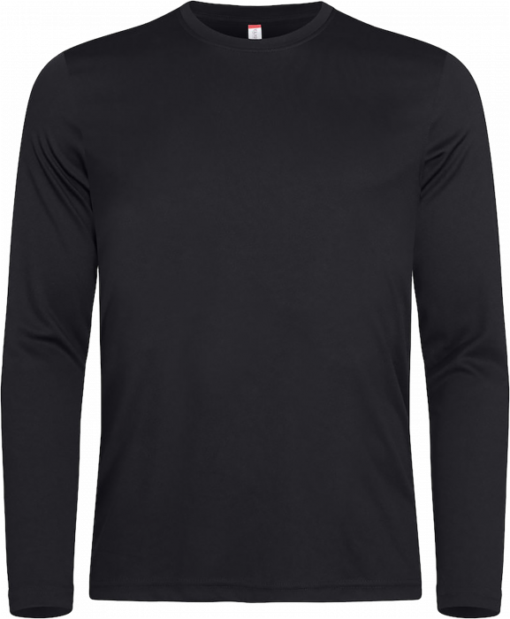 Clique - Basic Active Langærmet T-Shirt - Sort