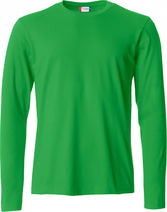 Clique - Langærmet T-Shirt - Apple Green