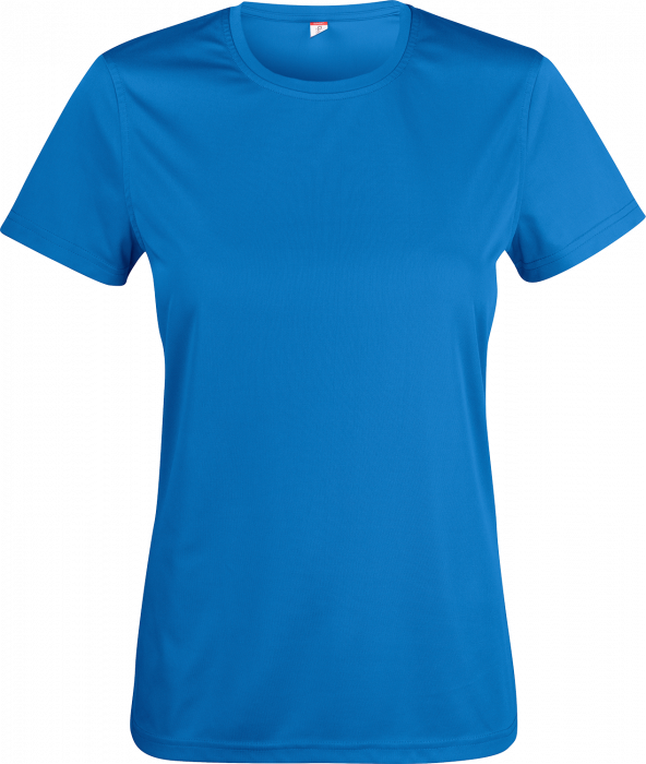 Clique - Active Sports T-Shirt Polyester Woman - Koninklijk blauw