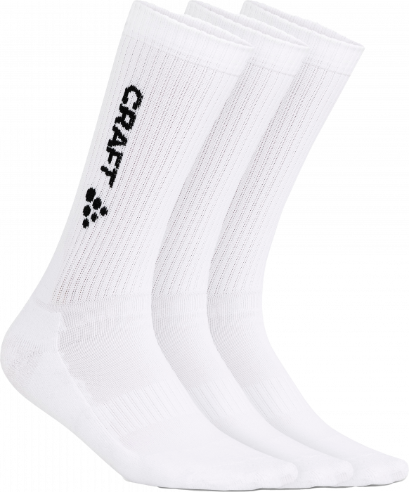 Craft - 3 Pack Socks - White & black