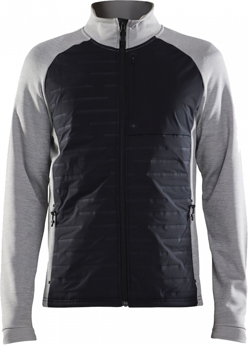 Craft - Adv Unify Hybrid Jacket Men - Grå Melange DK & black