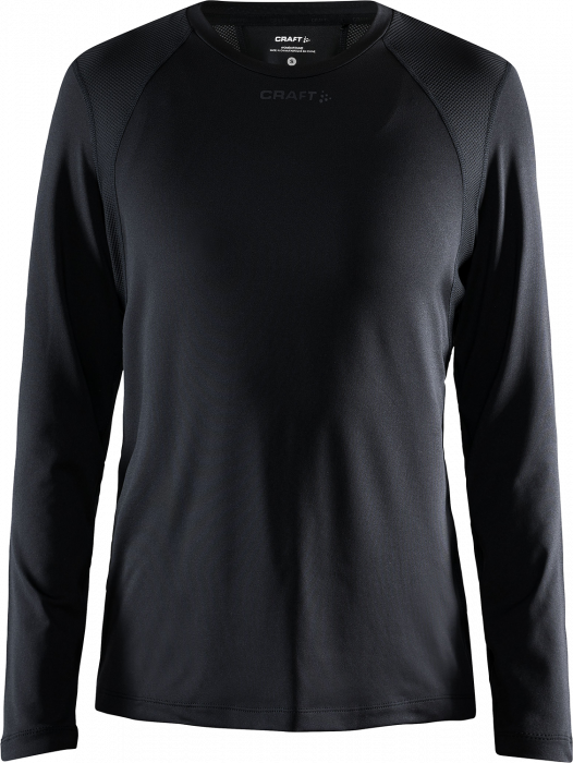 Craft - Adv Essence Long Sleeve Tee Ladies - Preto