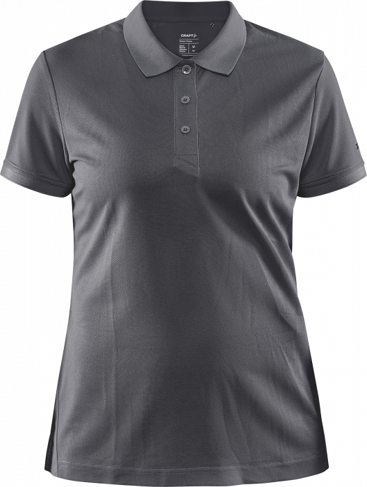 Craft - Core Unify Polo Woman - Gris granit
