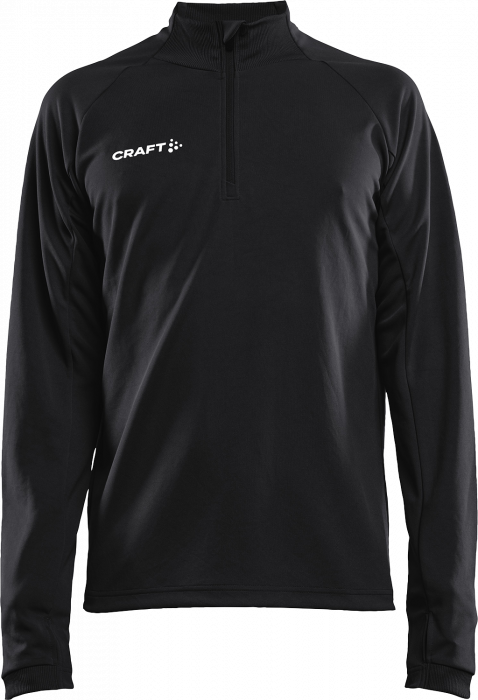 Craft - Evolve Shirt With Half Zip - Svart