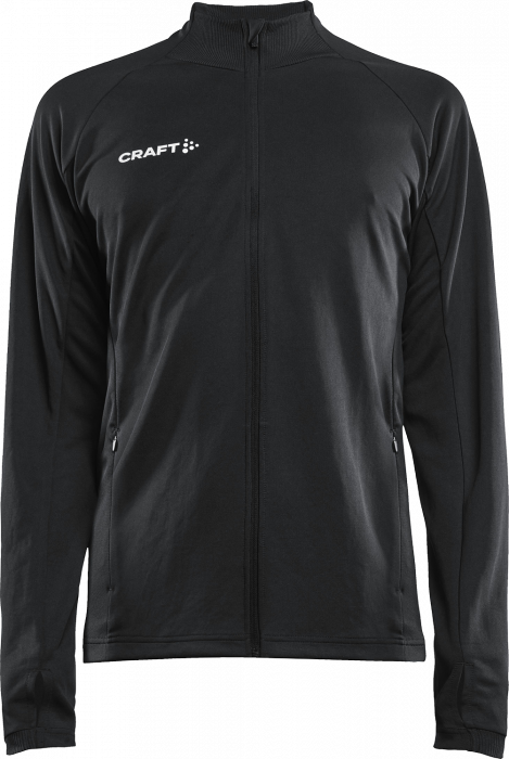 Craft - Evolve Shirt W. Zip Junior - Svart