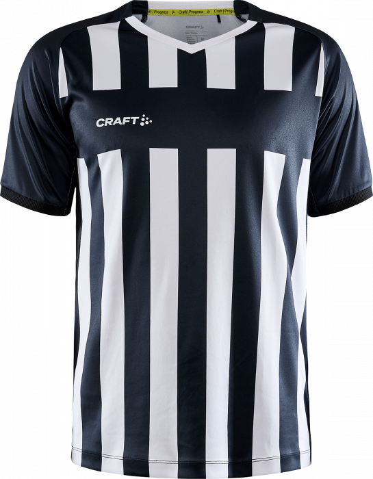 Craft - Progress 2.0 Stripe Jersey Junior - Schwarz & weiß