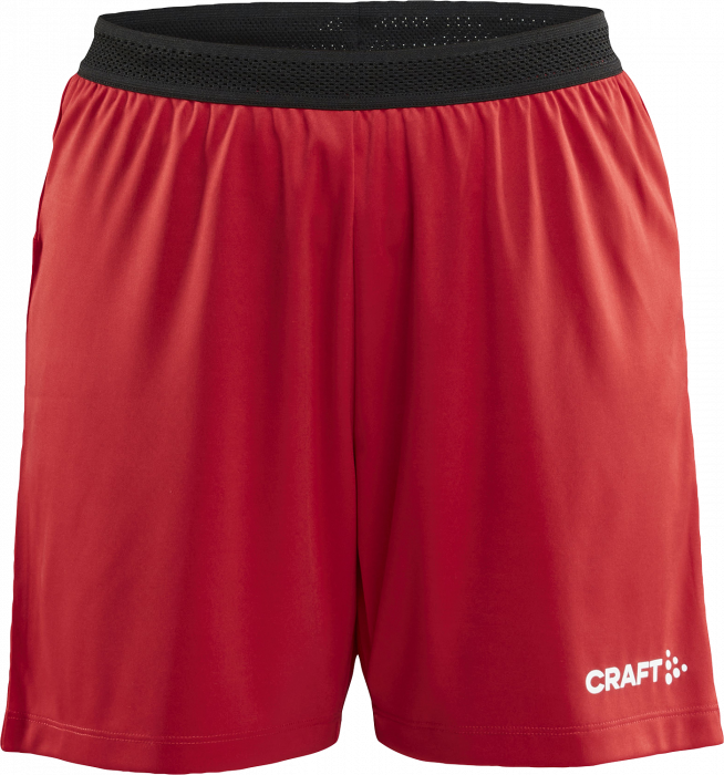 Craft - Progress 2.0 Shorts Woman - Czerwony & czarny