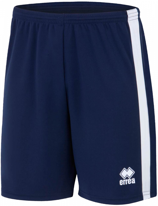 Errea - Bolton Shorts - Navy Blue & weiß